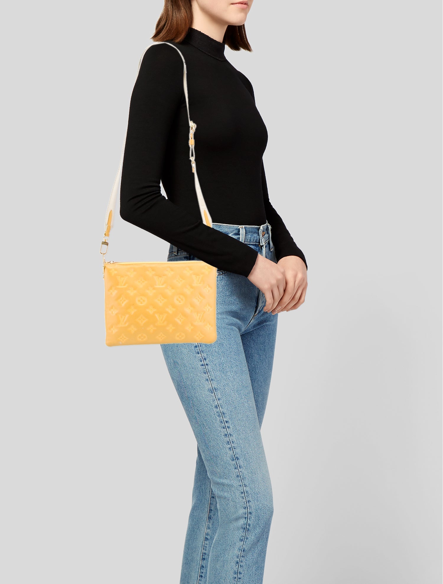 Louis Vuitton LV Monogram Monogram Embossed Coussin PM