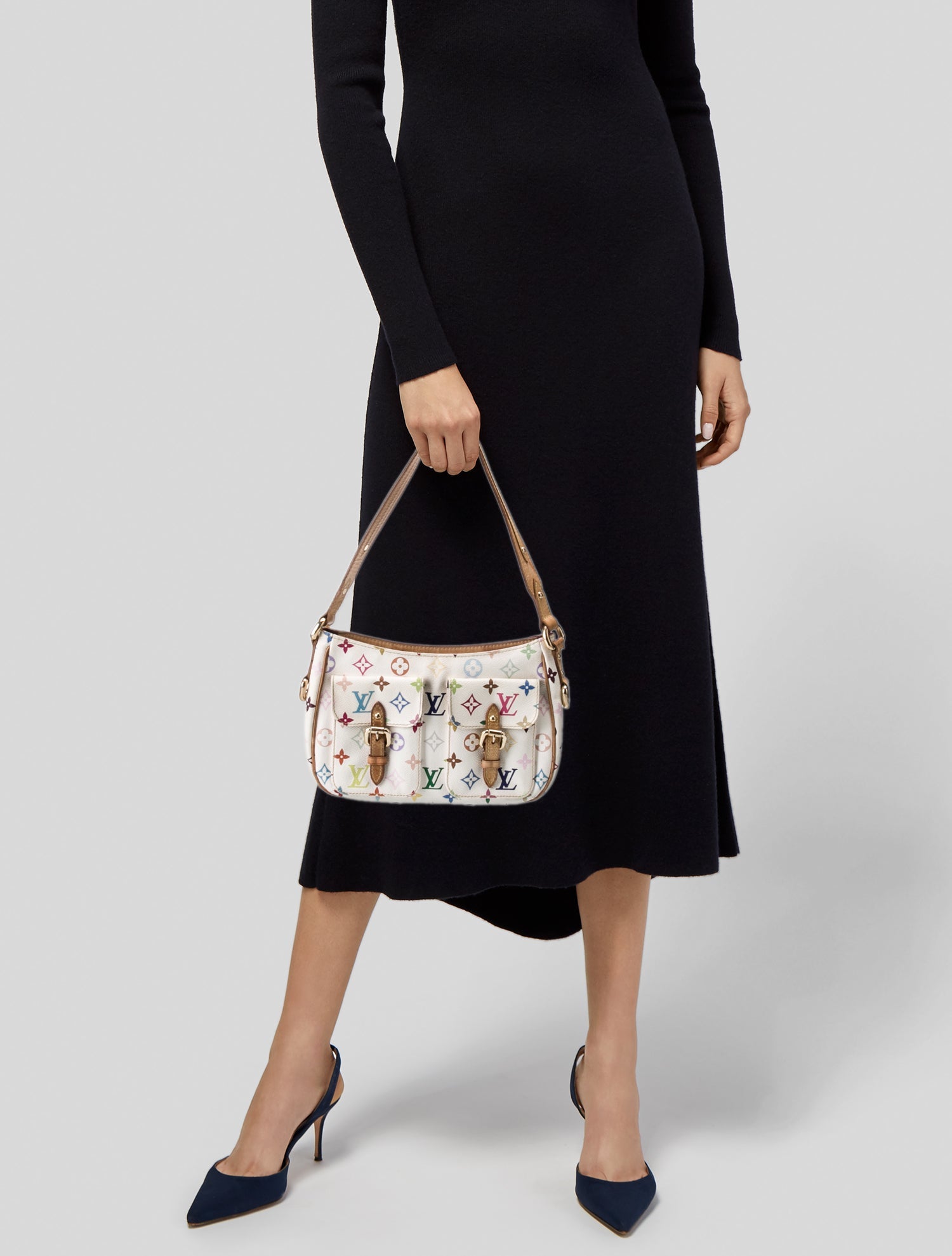 Louis Vuitton Multicolore Monogram x Takashi Murakami Lodge PM Vintage