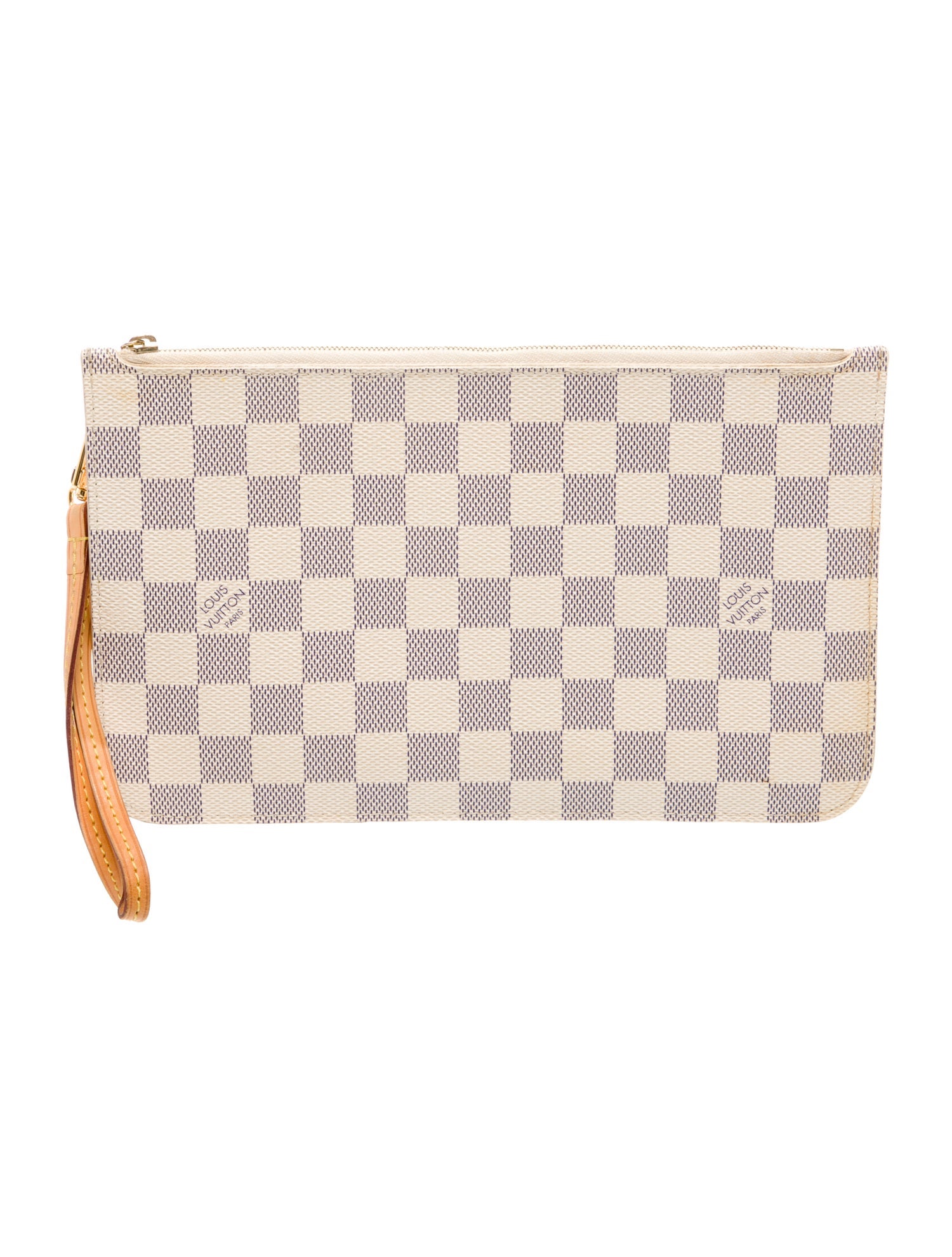 Louis Vuitton Damier Azur Neverfull Pouch