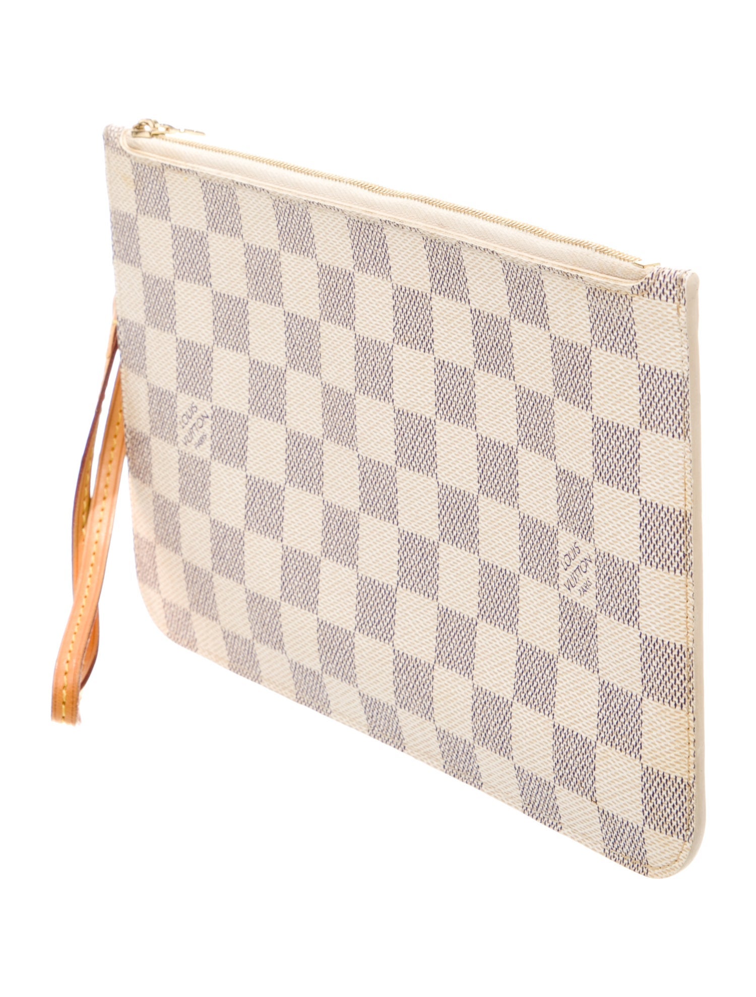 Louis Vuitton Damier Azur Neverfull Pouch