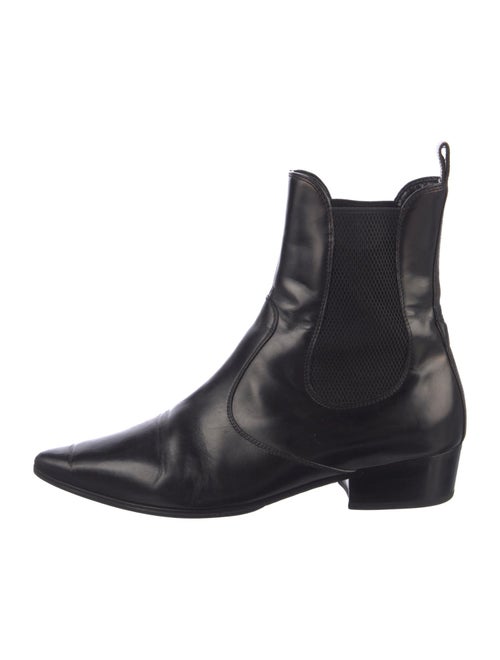 Louis Vuitton Monogram Idylle Pattern Leather Chelsea Boots