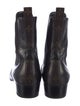 Louis Vuitton Monogram Idylle Pattern Leather Chelsea Boots