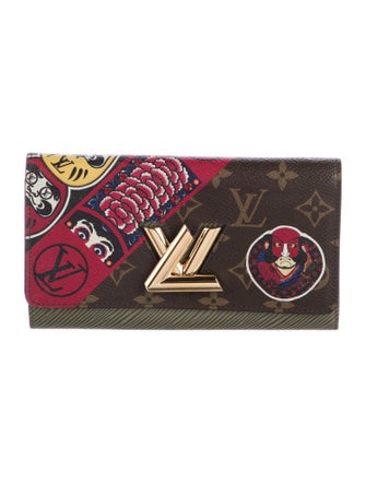 Louis Vuitton Leather Compact Wallet