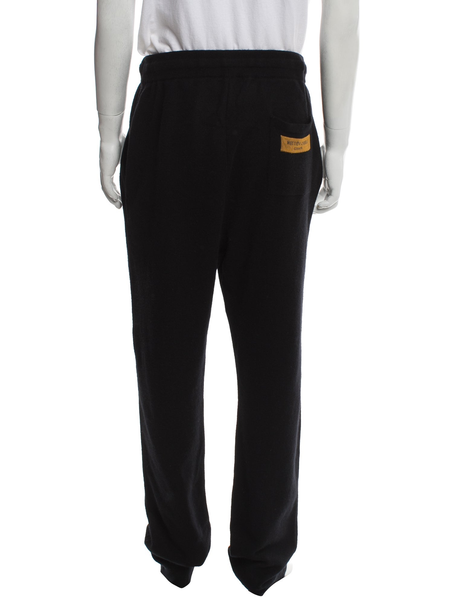 Louis Vuitton 2022 Logo Embossed Knit Sweatpant Lounge Bottoms