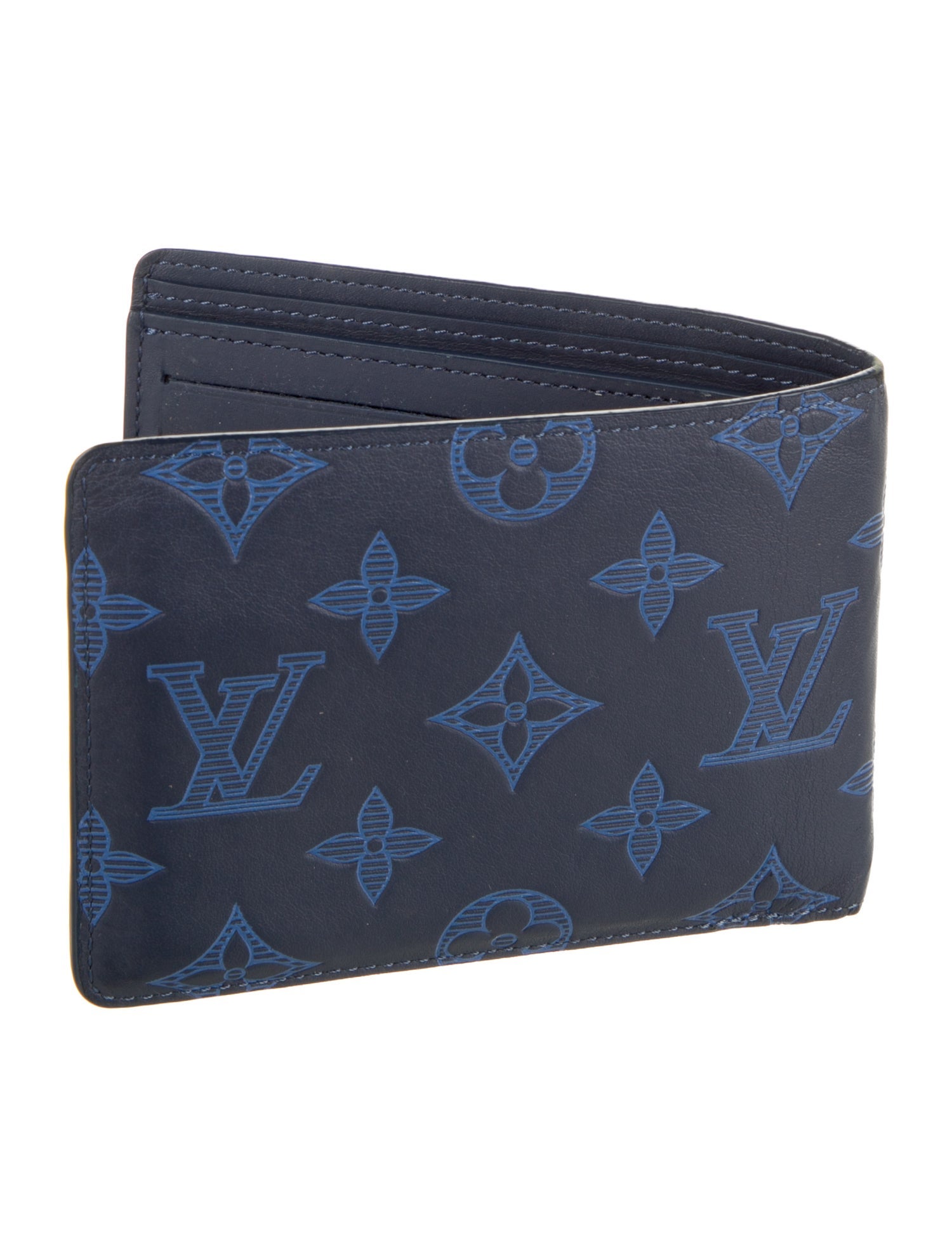 Louis Vuitton LV Monogram Leather Multiple Wallet