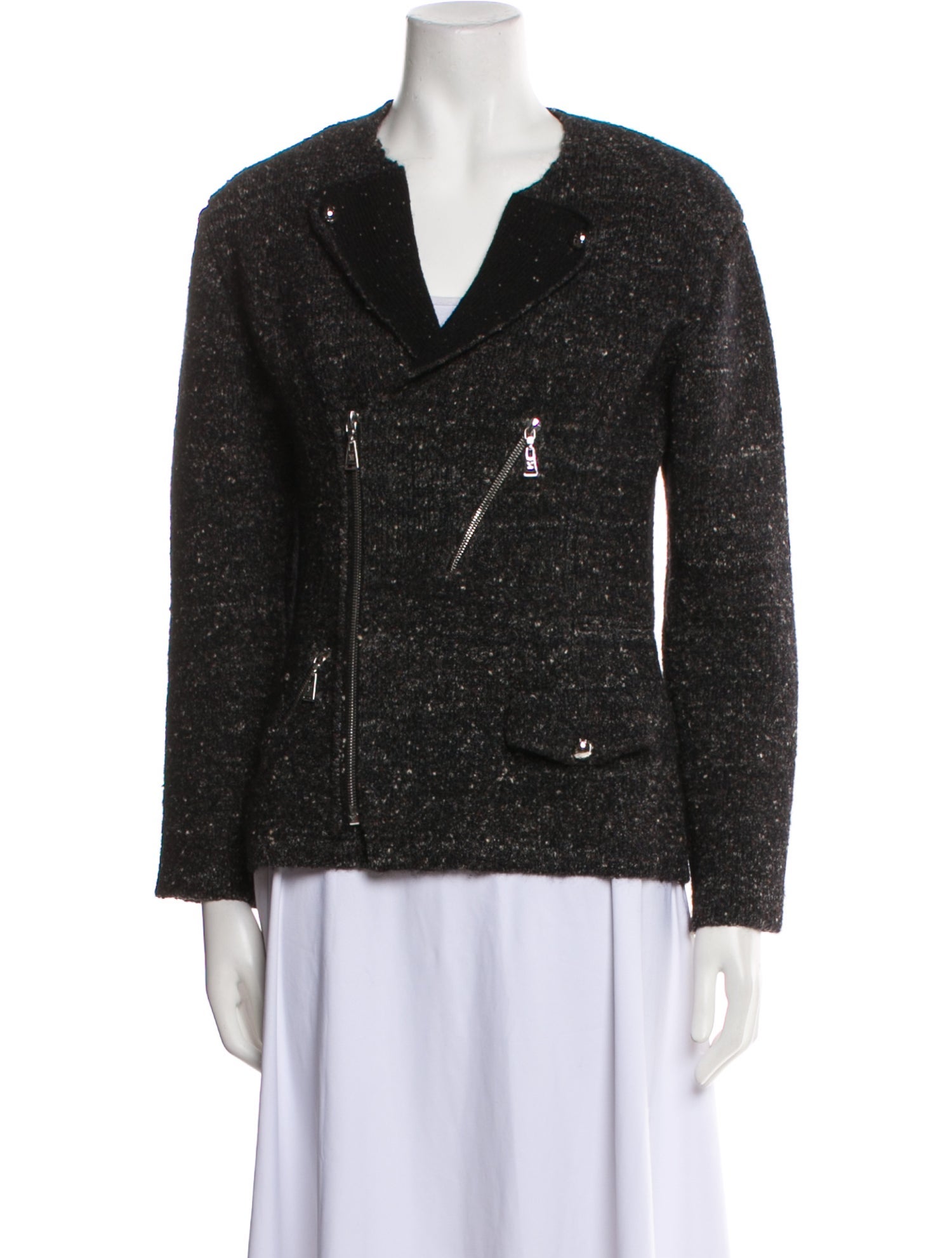 Louis Vuitton 2012 Biker Mohair Evening Jacket