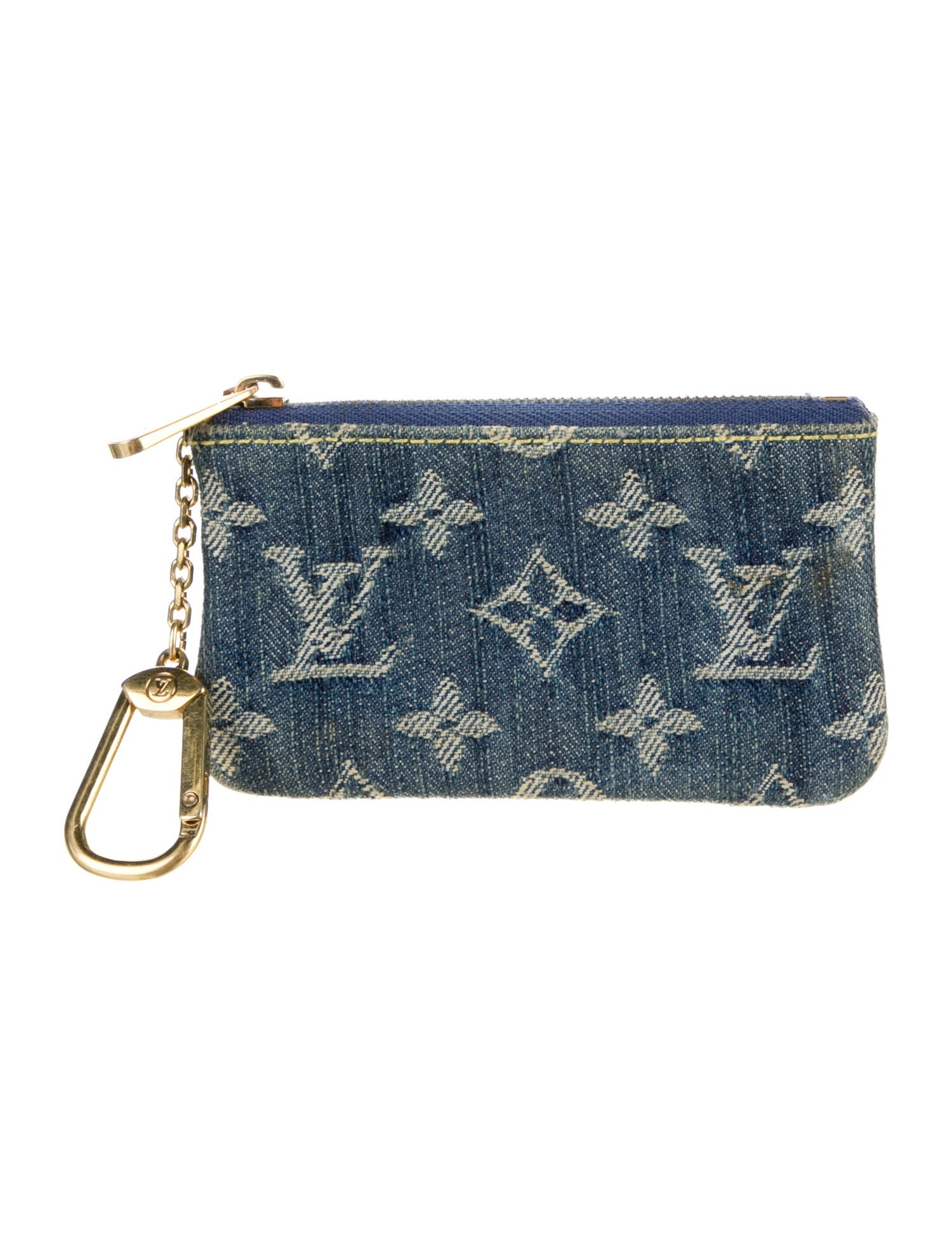Louis Vuitton LV Monogram Denim Key Holder