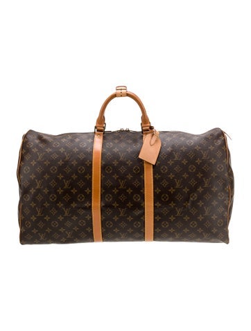Louis Vuitton Weekenders LV Monogram Keepall 60 Vintage