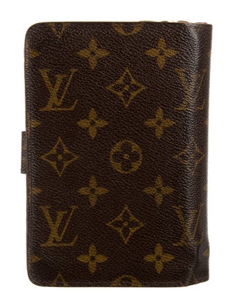 Louis Vuitton Monogram Pattern Coated Canvas Porte-Papier Zippé Wallet