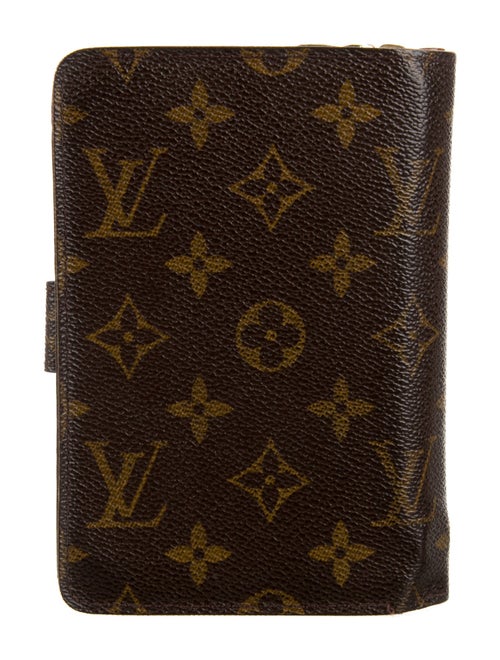 Louis Vuitton Monogram Pattern Coated Canvas Porte-Papier Zippé Wallet
