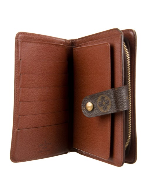 Louis Vuitton Monogram Pattern Coated Canvas Porte-Papier Zippé Wallet