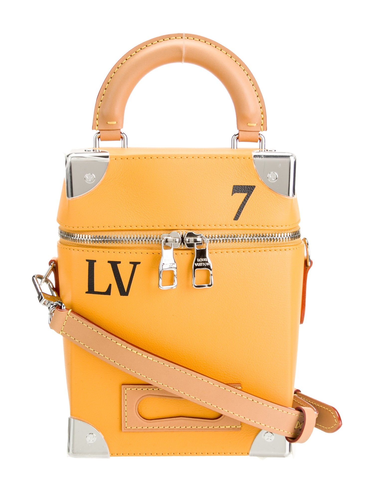 Louis Vuitton Taurillon Leather Vertical Box Trunk 2022