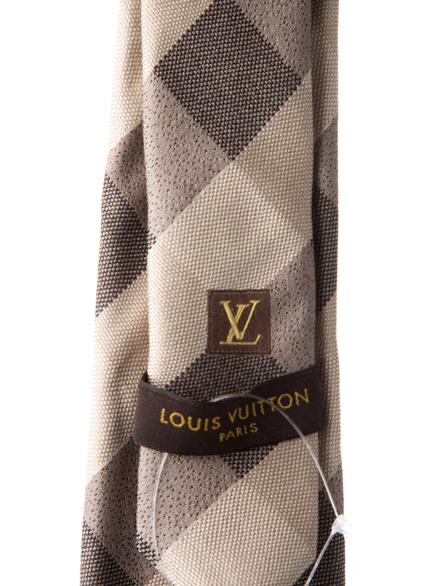 Louis Vuitton patterned silk tie