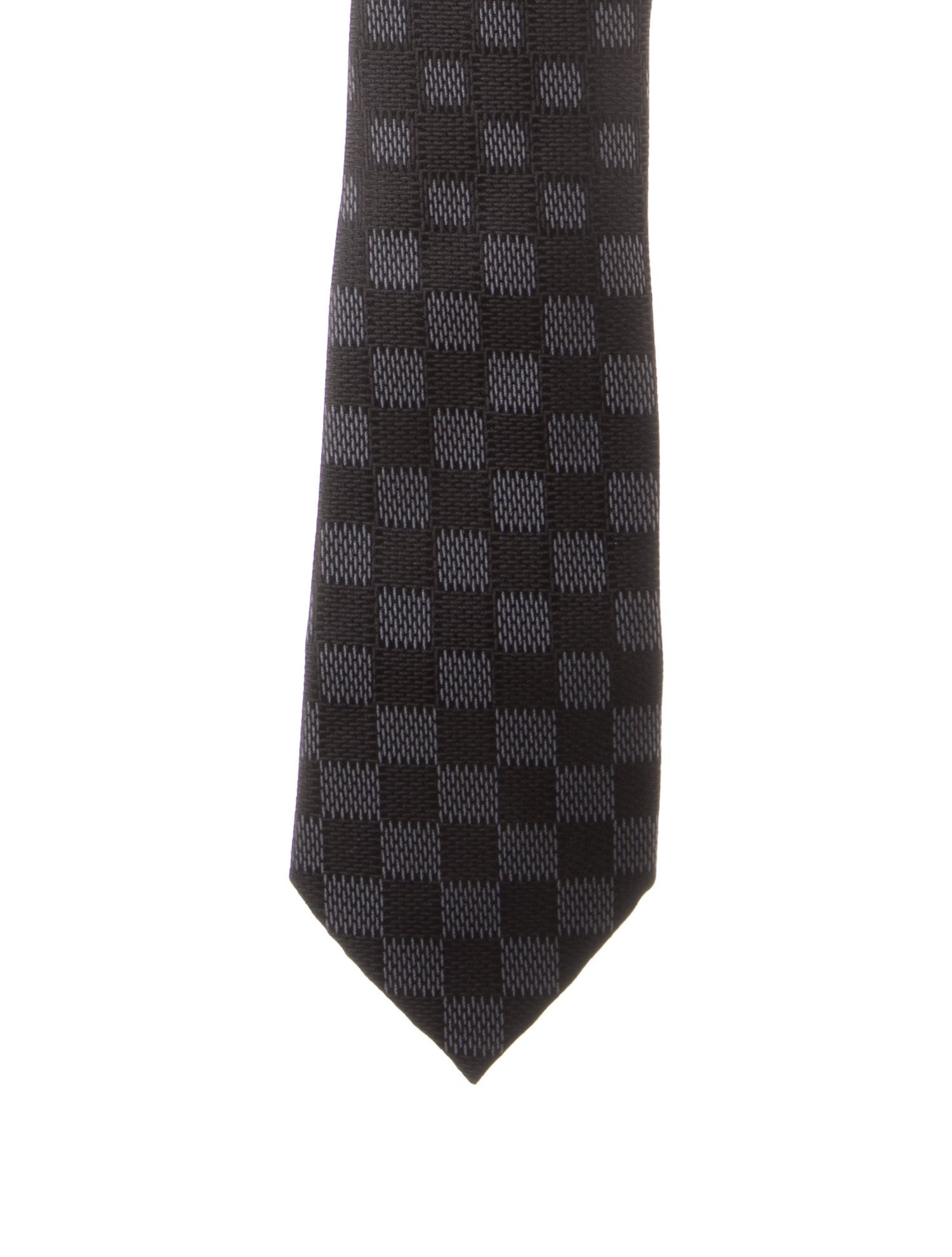 Louis Vuitton patterned silk tie