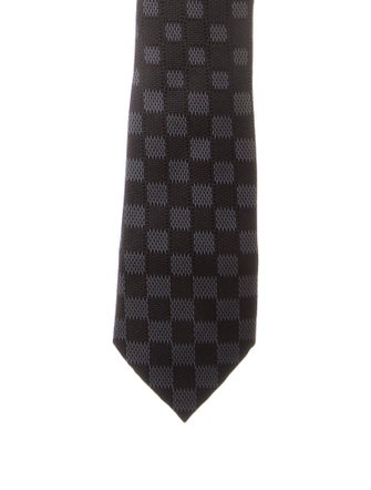 Louis Vuitton patterned silk tie