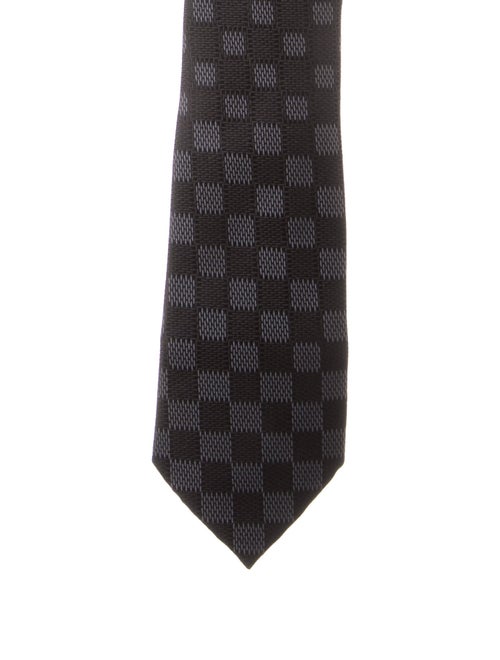 Louis Vuitton patterned silk tie