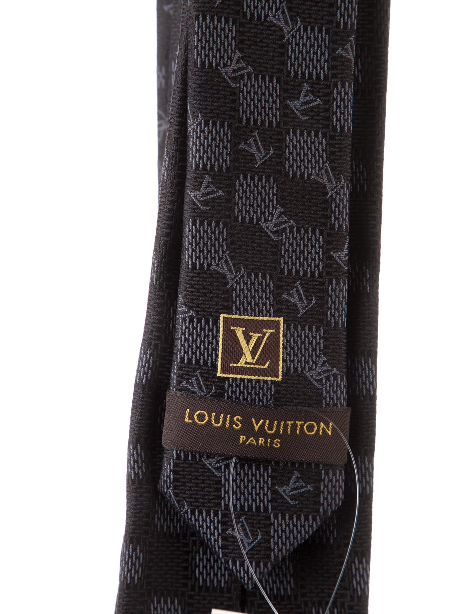 Louis Vuitton patterned silk tie