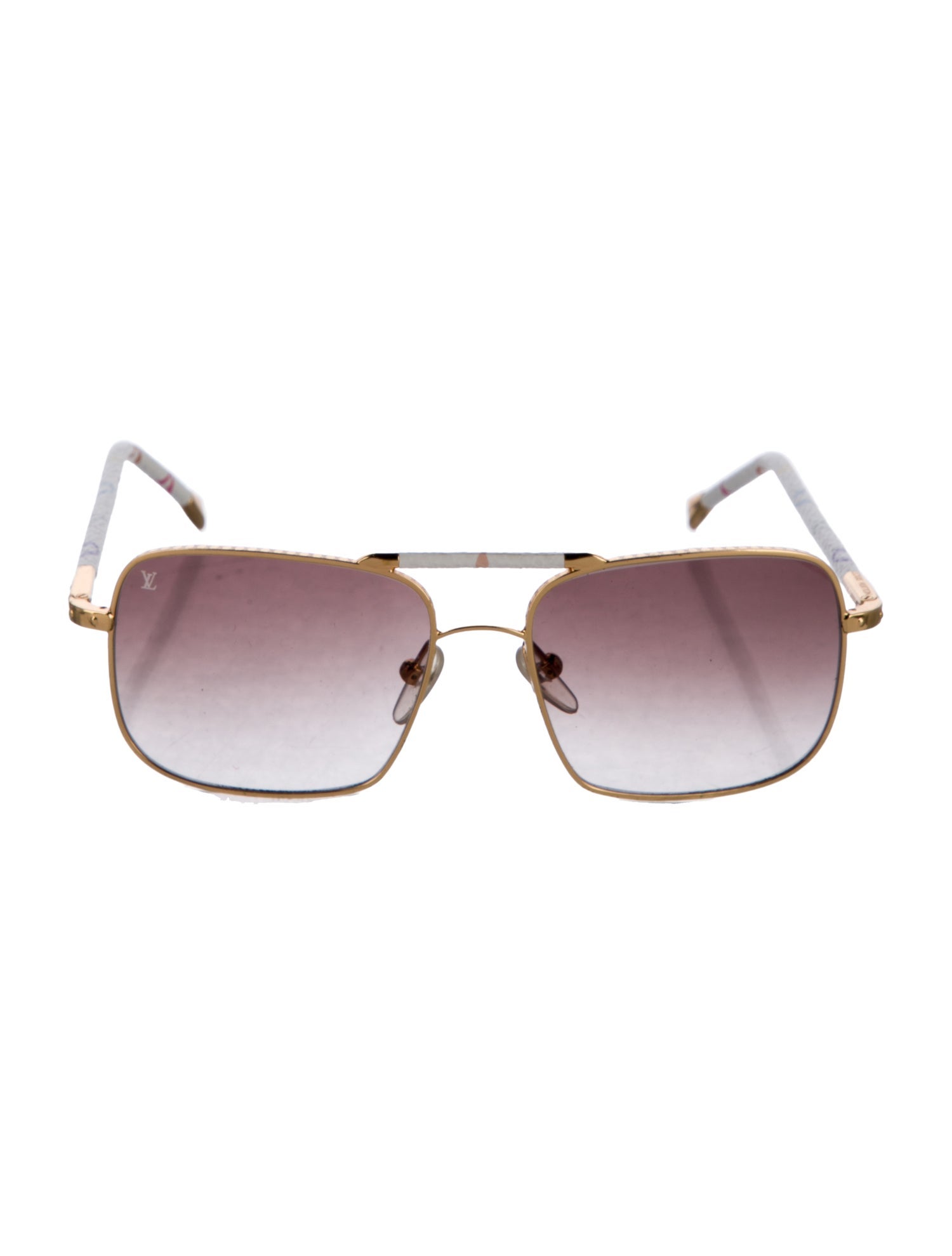 Louis Vuitton 2009 Monogram Multicolore Conspiration Pilote Sunglasses