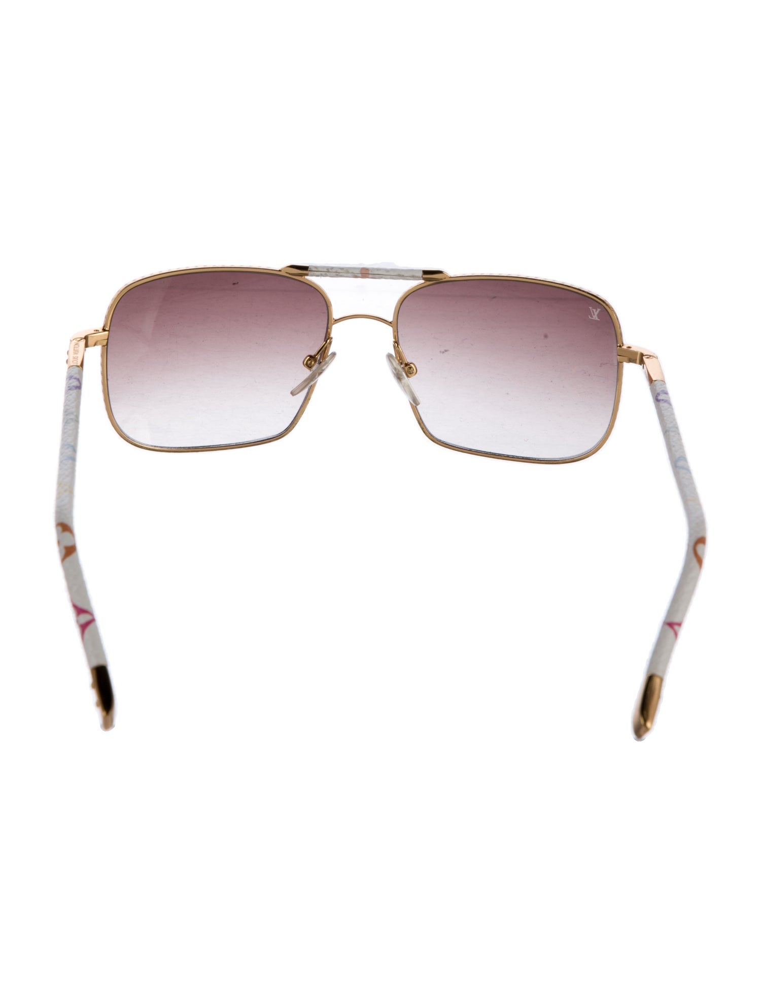 Louis Vuitton 2009 Monogram Multicolore Conspiration Pilote Sunglasses