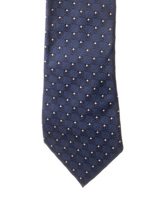 Louis Vuitton patterned silk tie
