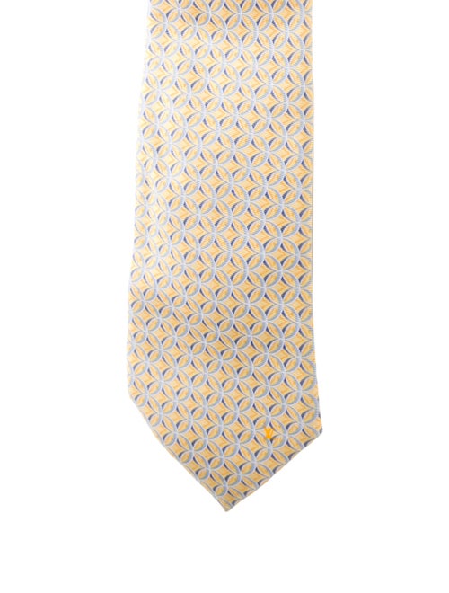 Louis Vuitton patterned silk tie