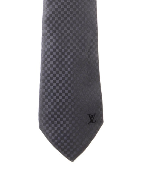 Louis Vuitton patterned silk tie