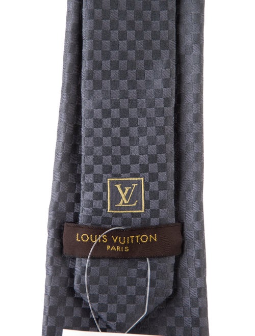Louis Vuitton patterned silk tie