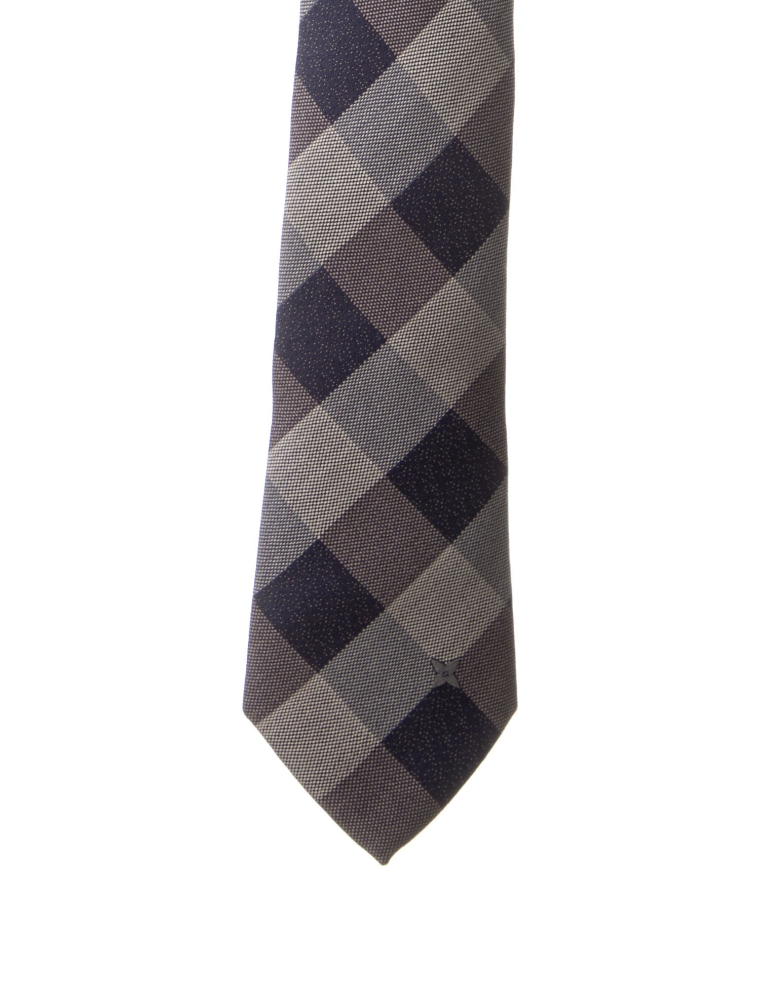 Louis Vuitton patterned silk tie