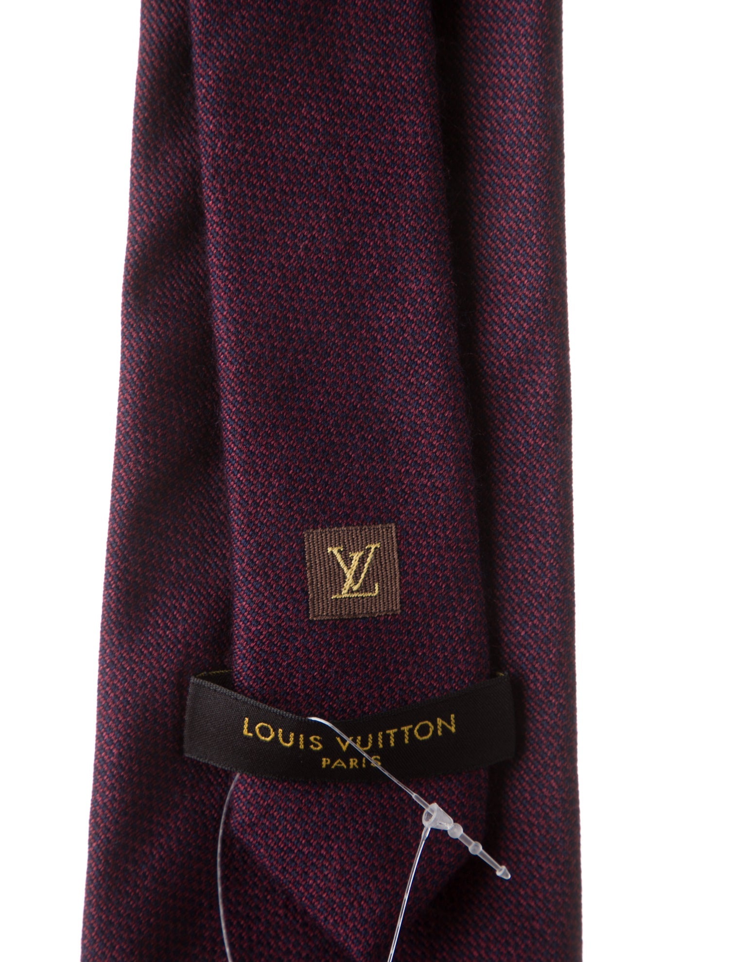 Louis Vuitton patterned silk tie