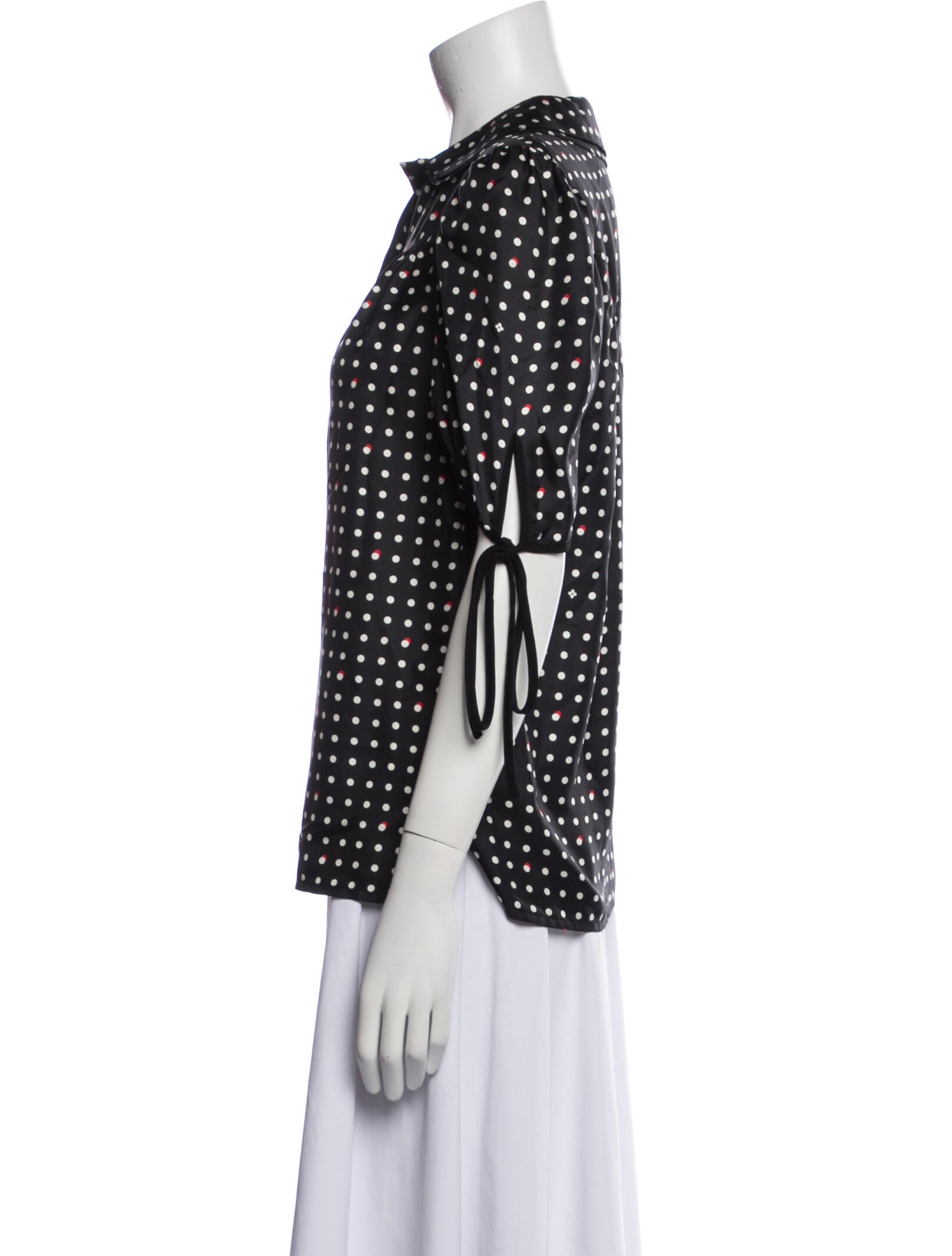 Louis Vuitton 2015 Silk Button-Up Top