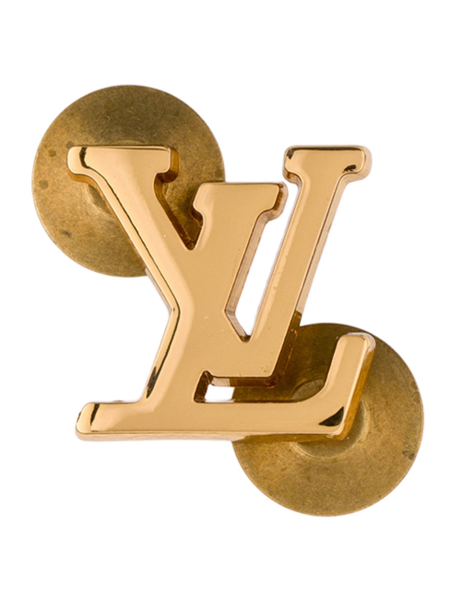 Louis Vuitton LV Logo Pin