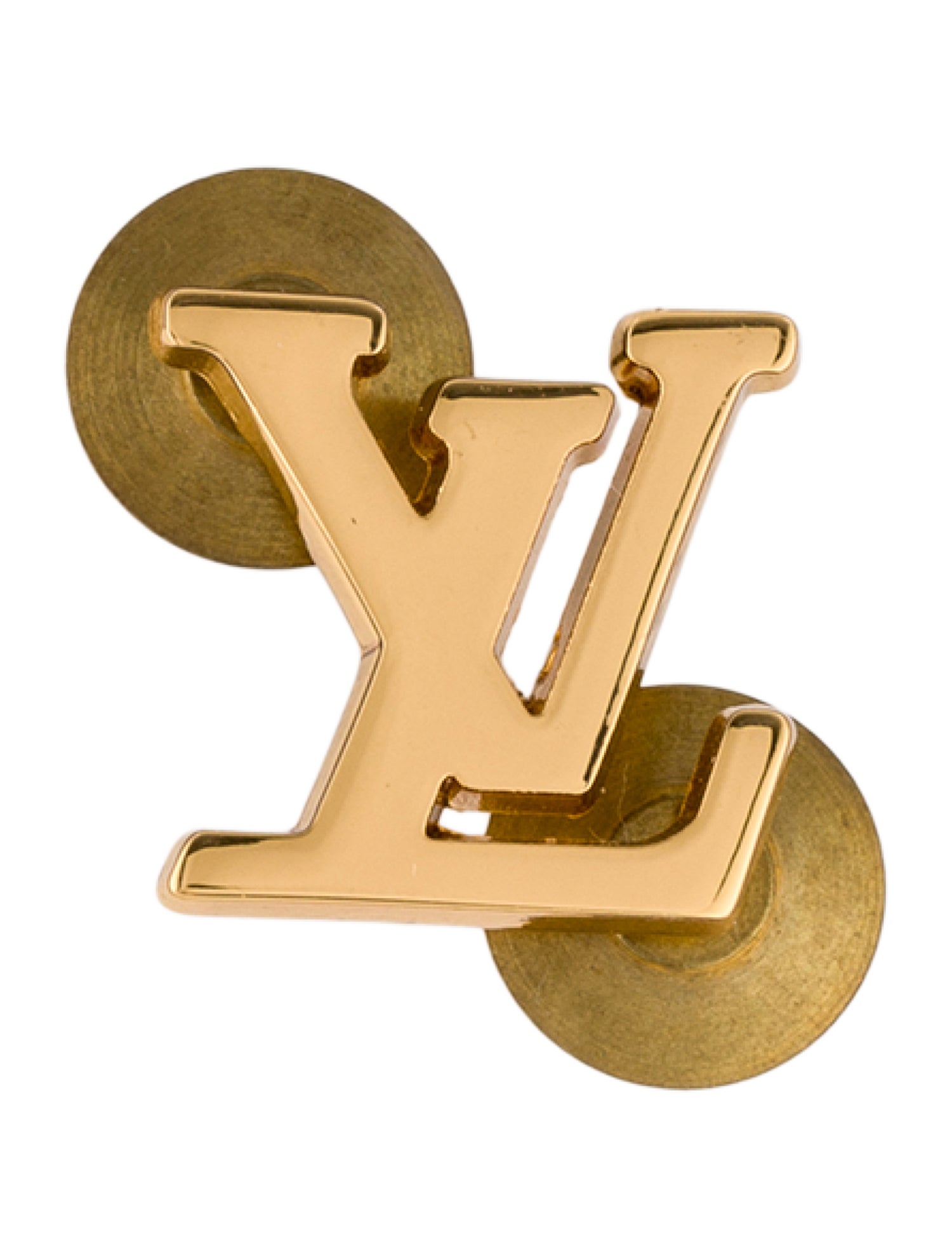 Louis Vuitton LV Logo Pin