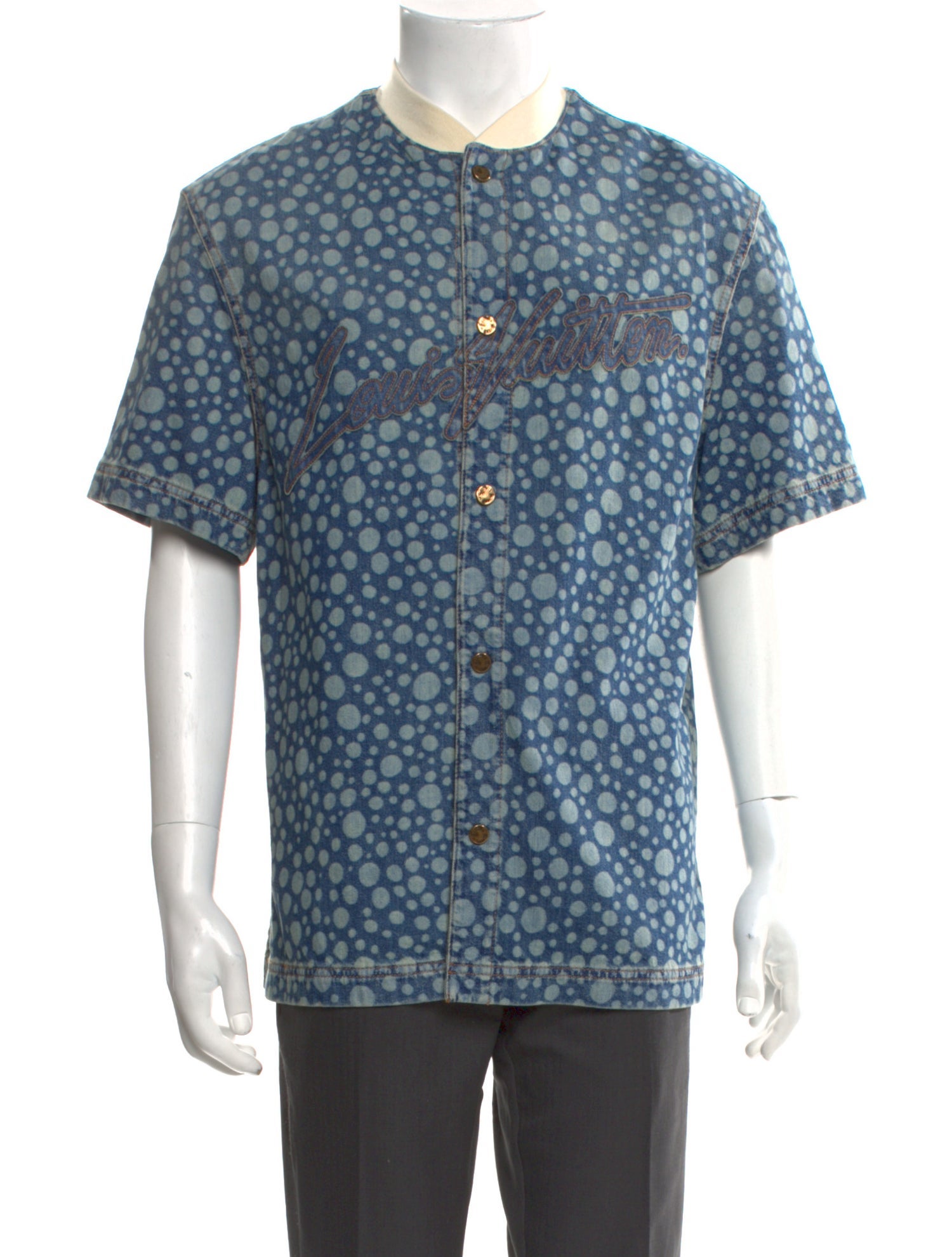 Louis Vuitton 2023 x Yayoi Kusama 'Infinity Dots' Shirt w/ Tags