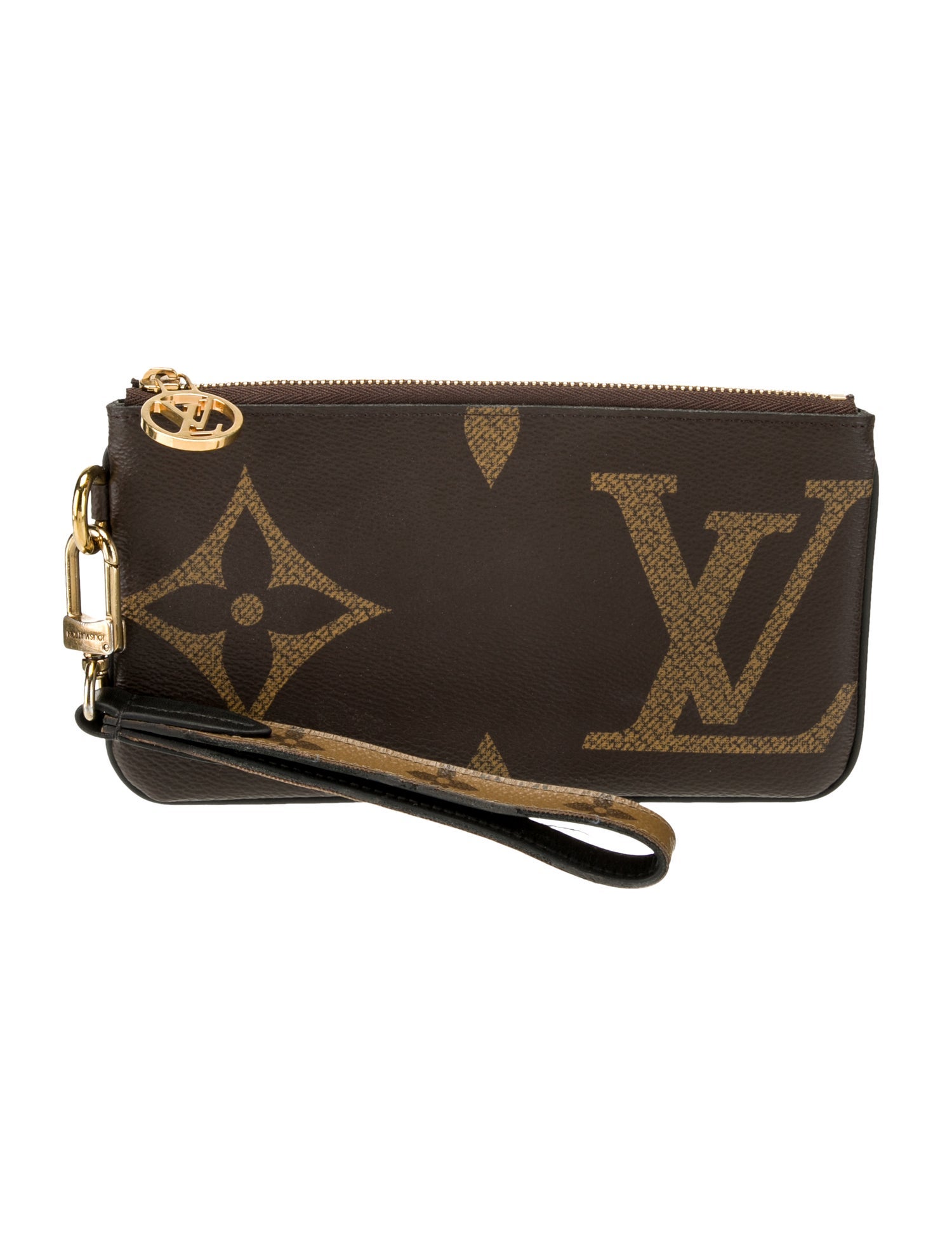 Louis Vuitton Monogram Giant Monogram Reverse Giant Trio Pouch BB