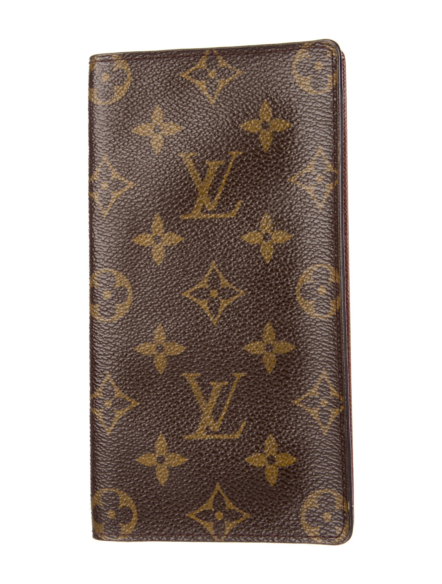 Louis Vuitton 2002 Monogram Pattern Checkbook Holder