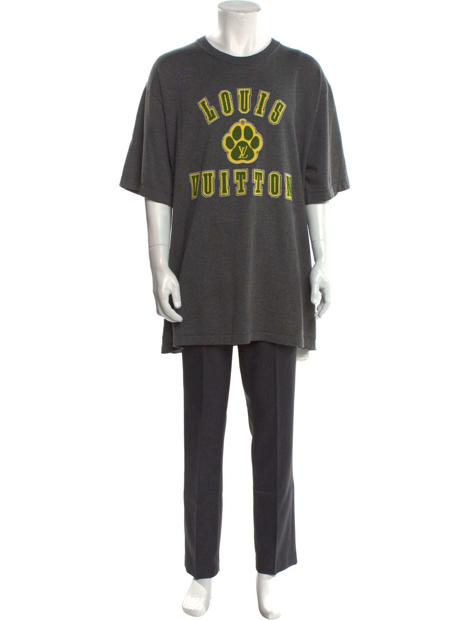 Louis Vuitton 2025 Faux Pearl Accents T-Shirt