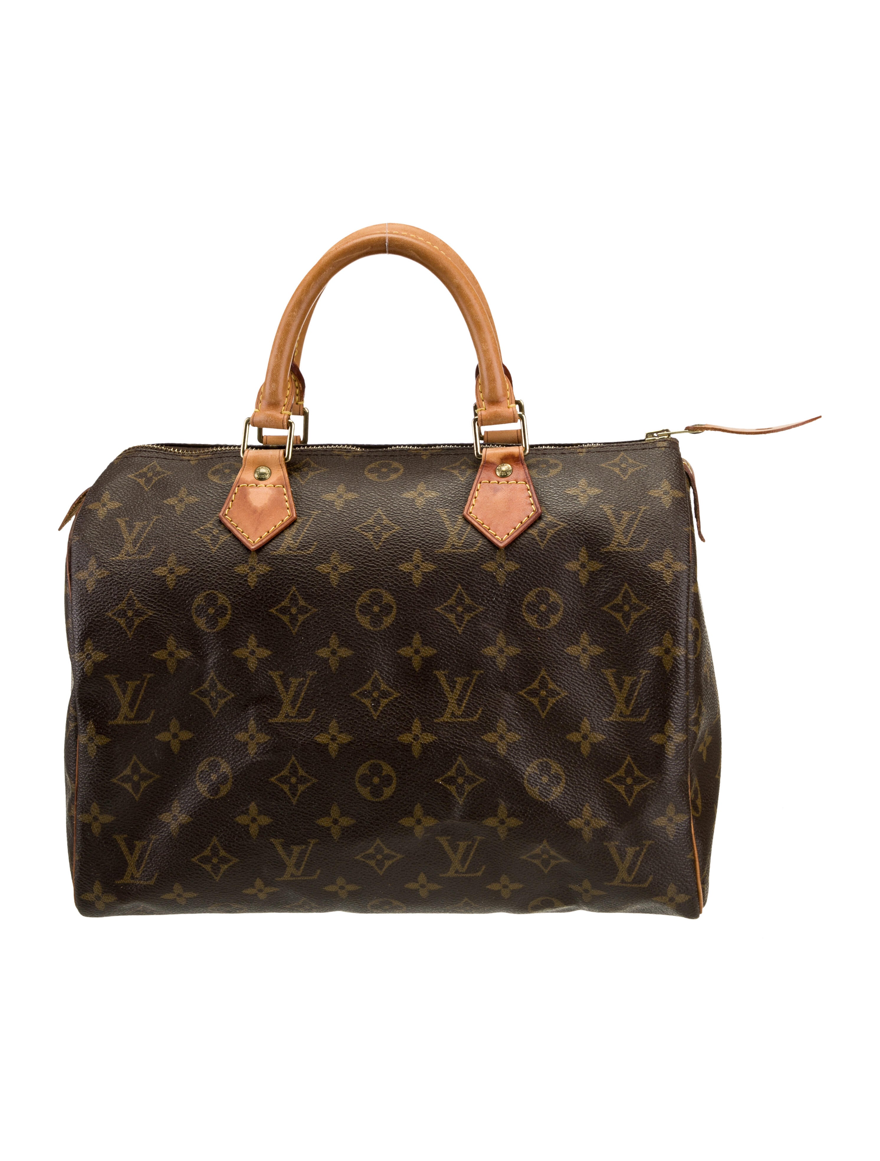 Louis Vuitton LV Monogram Speedy 30 Vintage