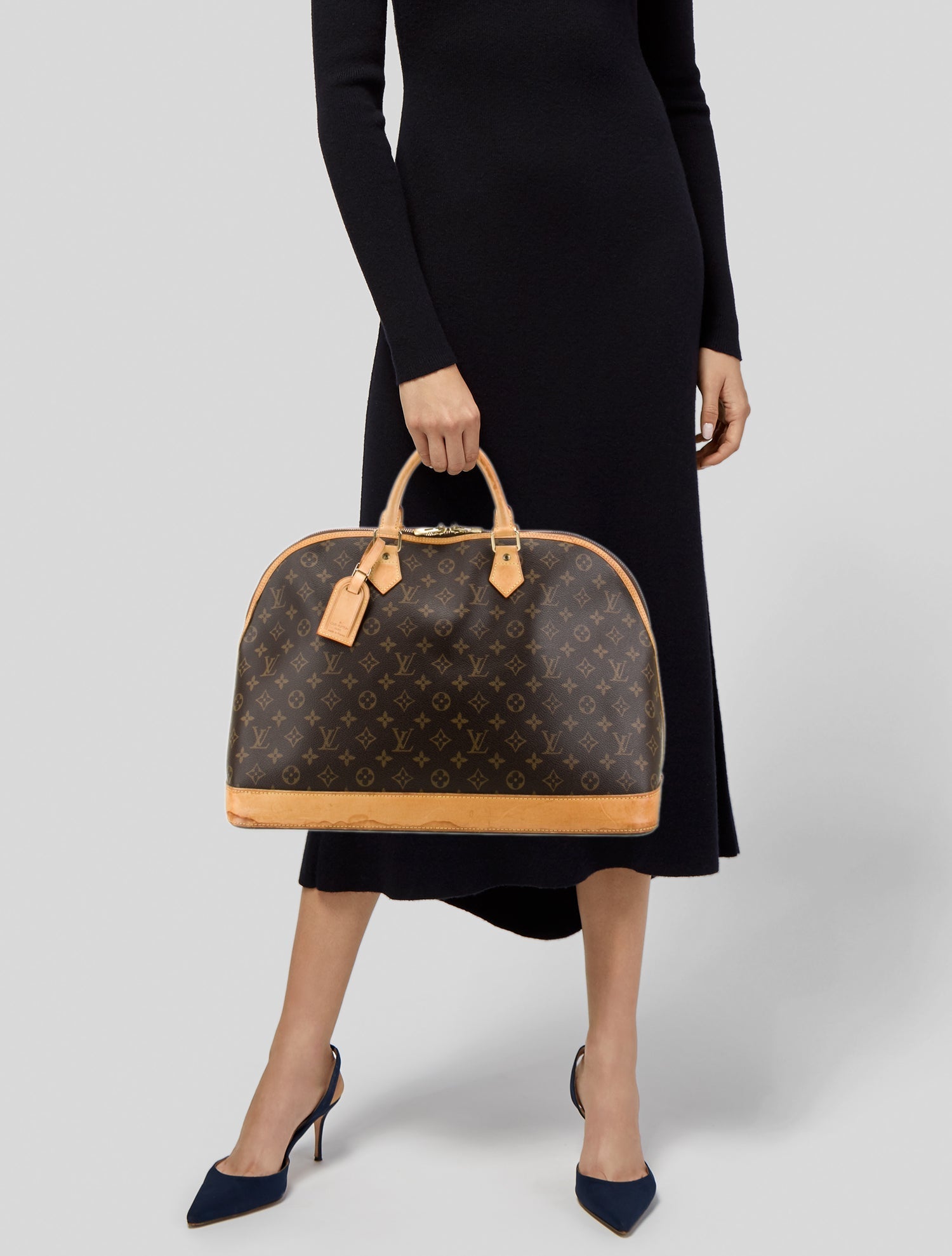 Louis Vuitton LV Monogram Alma Voyage MM Vintage