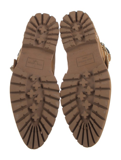 Louis Vuitton LV Monogram Suede Lace-Up Boots