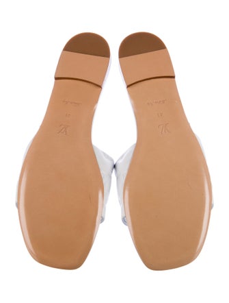 Louis Vuitton LV Monogram Leather Slides