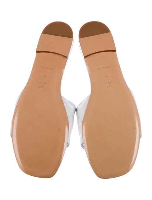 Louis Vuitton LV Monogram Leather Slides