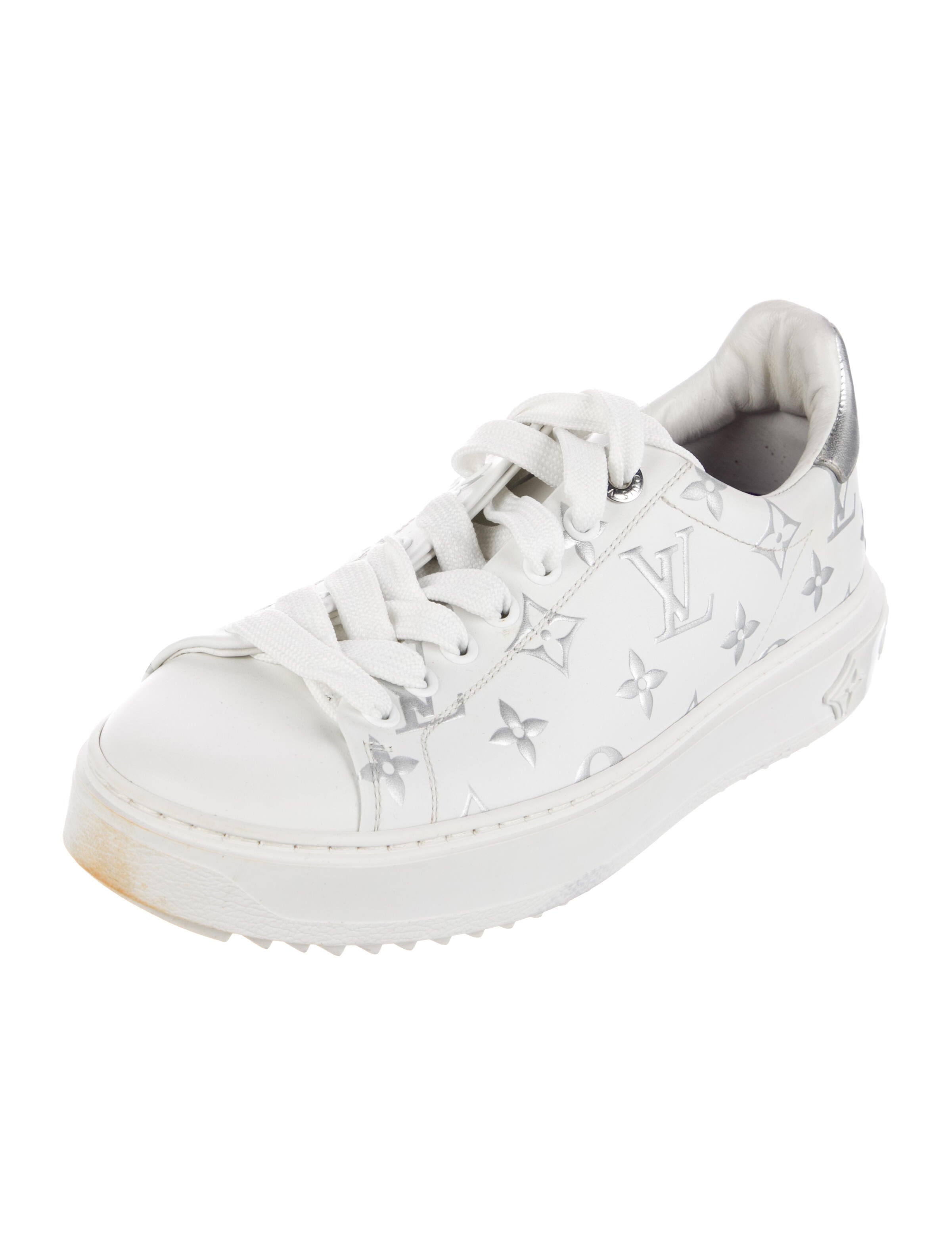 Louis Vuitton LV Monogram Leather Sneakers