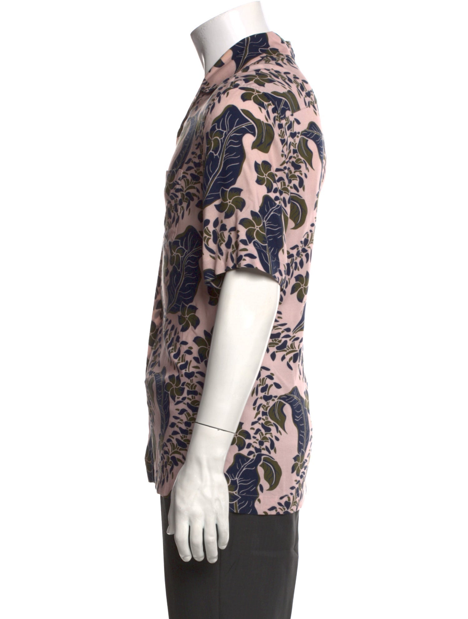 Louis Vuitton 2018 Floral Print Shirt