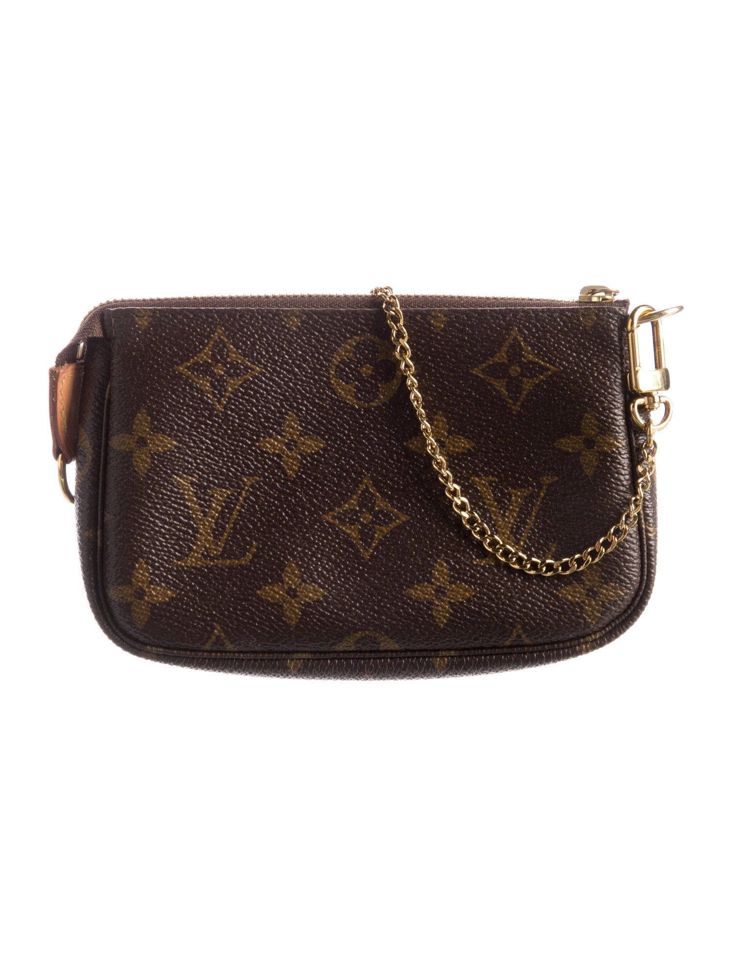 Louis Vuitton LV Monogram Preloved Monogram Mini Pochette Accessoires - Brown Handbags Mini