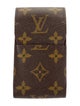 Louis Vuitton Monogram Cigarette Case In Brown Canvas