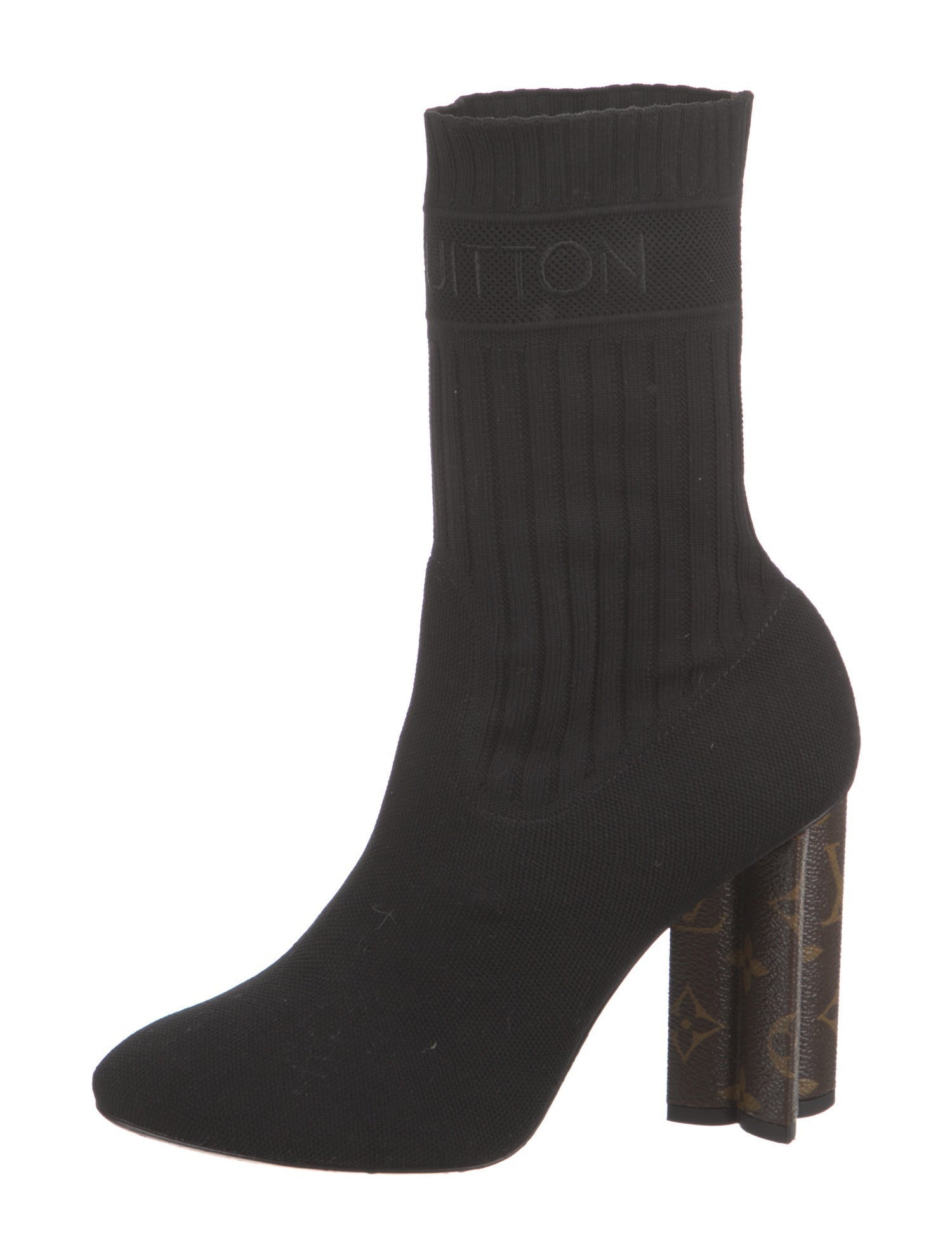 Louis Vuitton LV Monogram Sock Boots