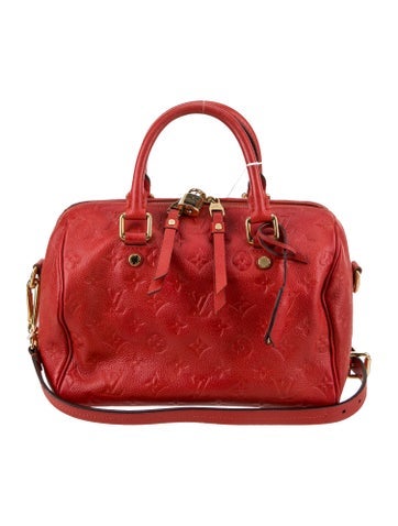 Louis Vuitton Handle Bags LV Monogram Speedy Bandouliere 25