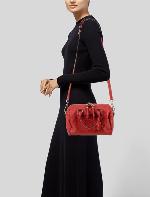 Louis Vuitton LV Monogram Speedy Bandouliere 25
