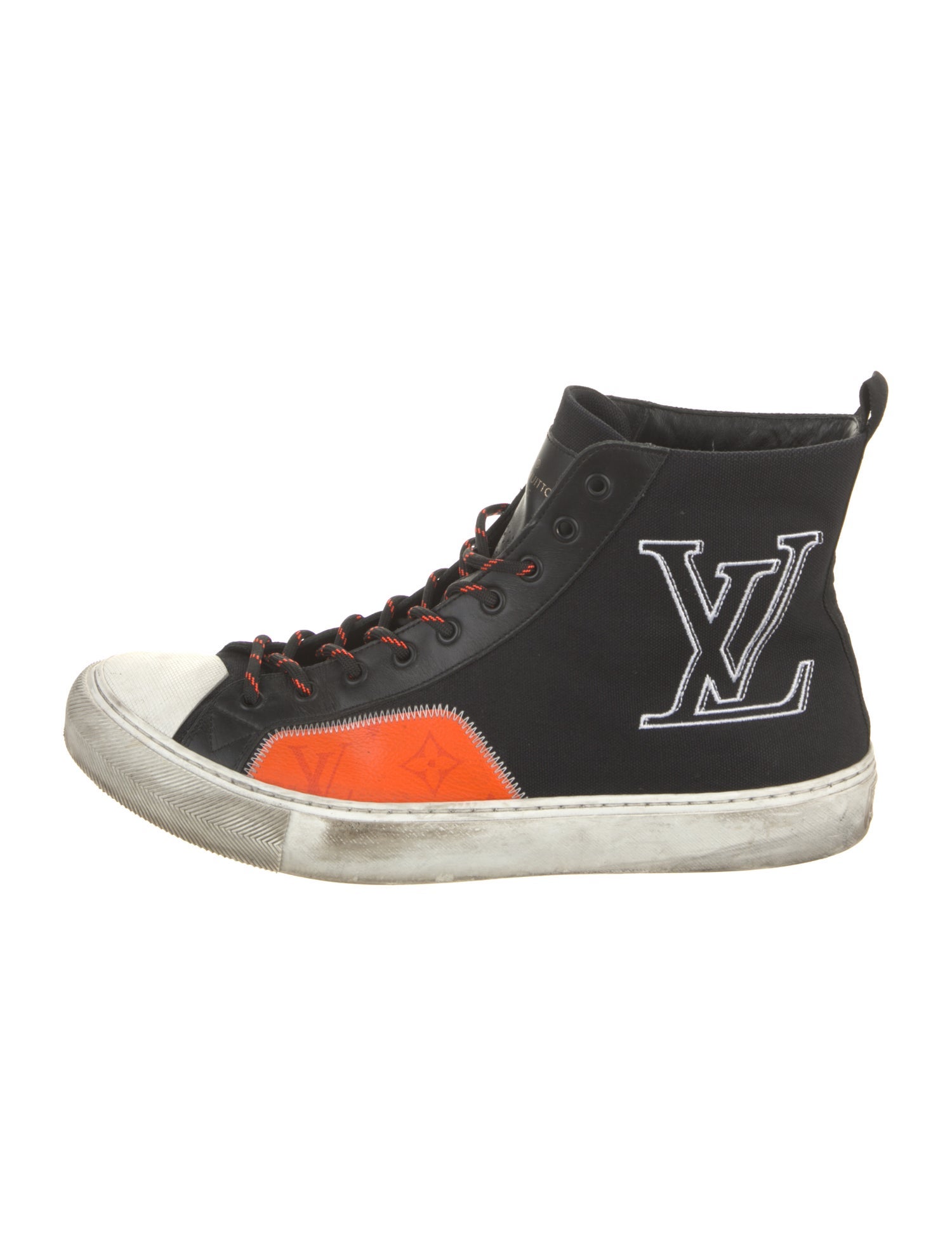 Louis Vuitton Monogram Pattern Canvas Sneakers