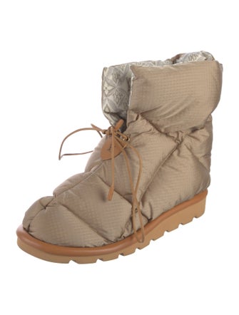 Louis Vuitton Monogram Pattern Nylon Boots